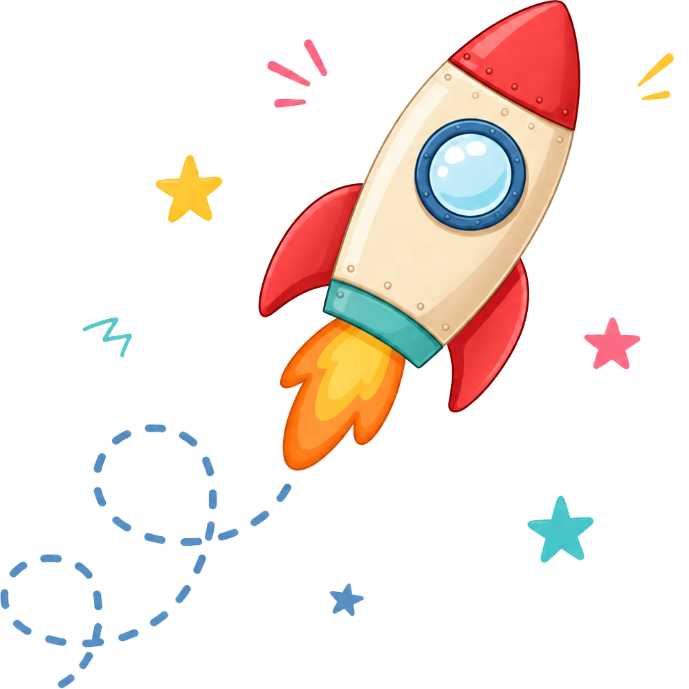 Rocket doodle