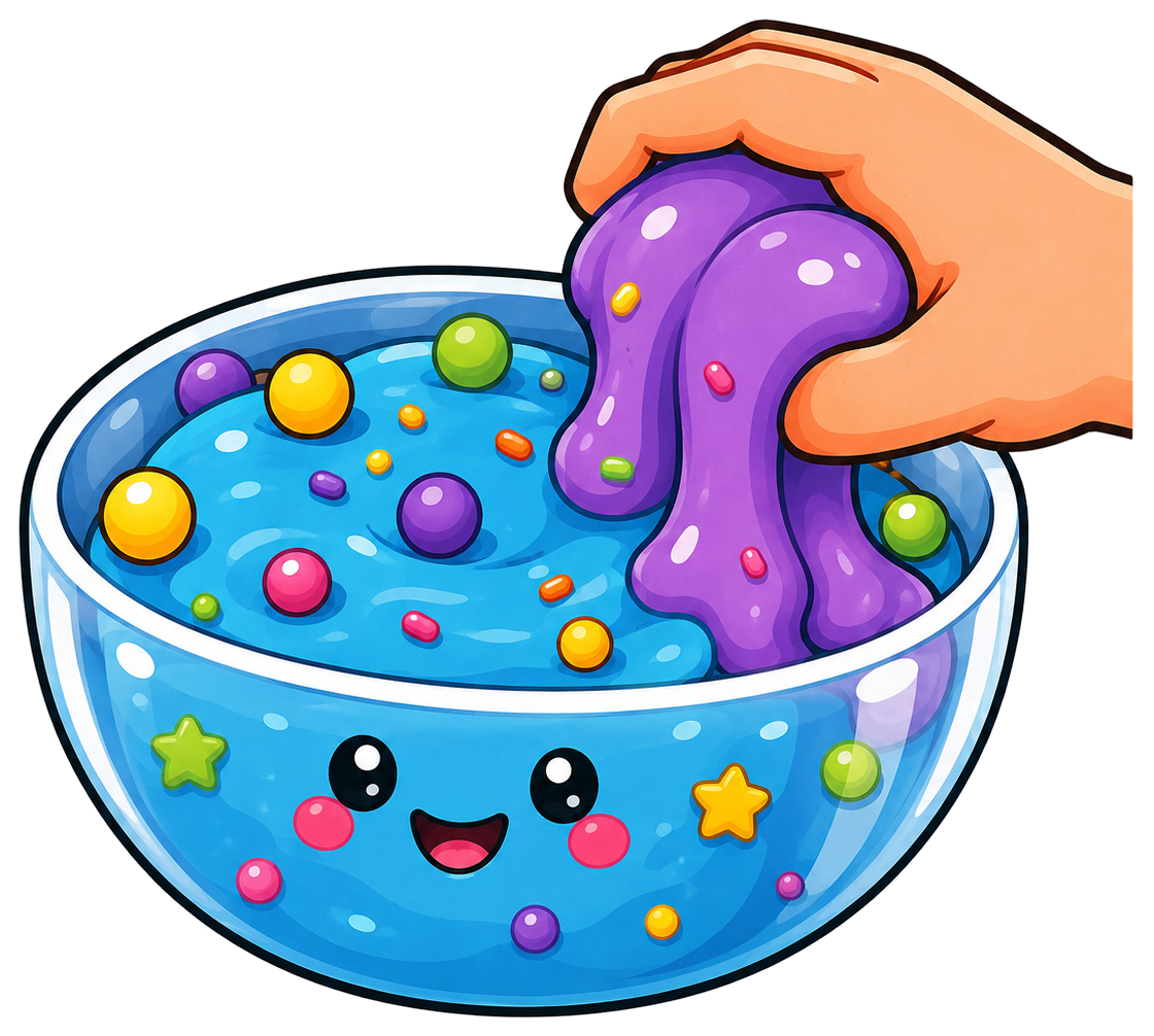 Sensory slime bowl activity