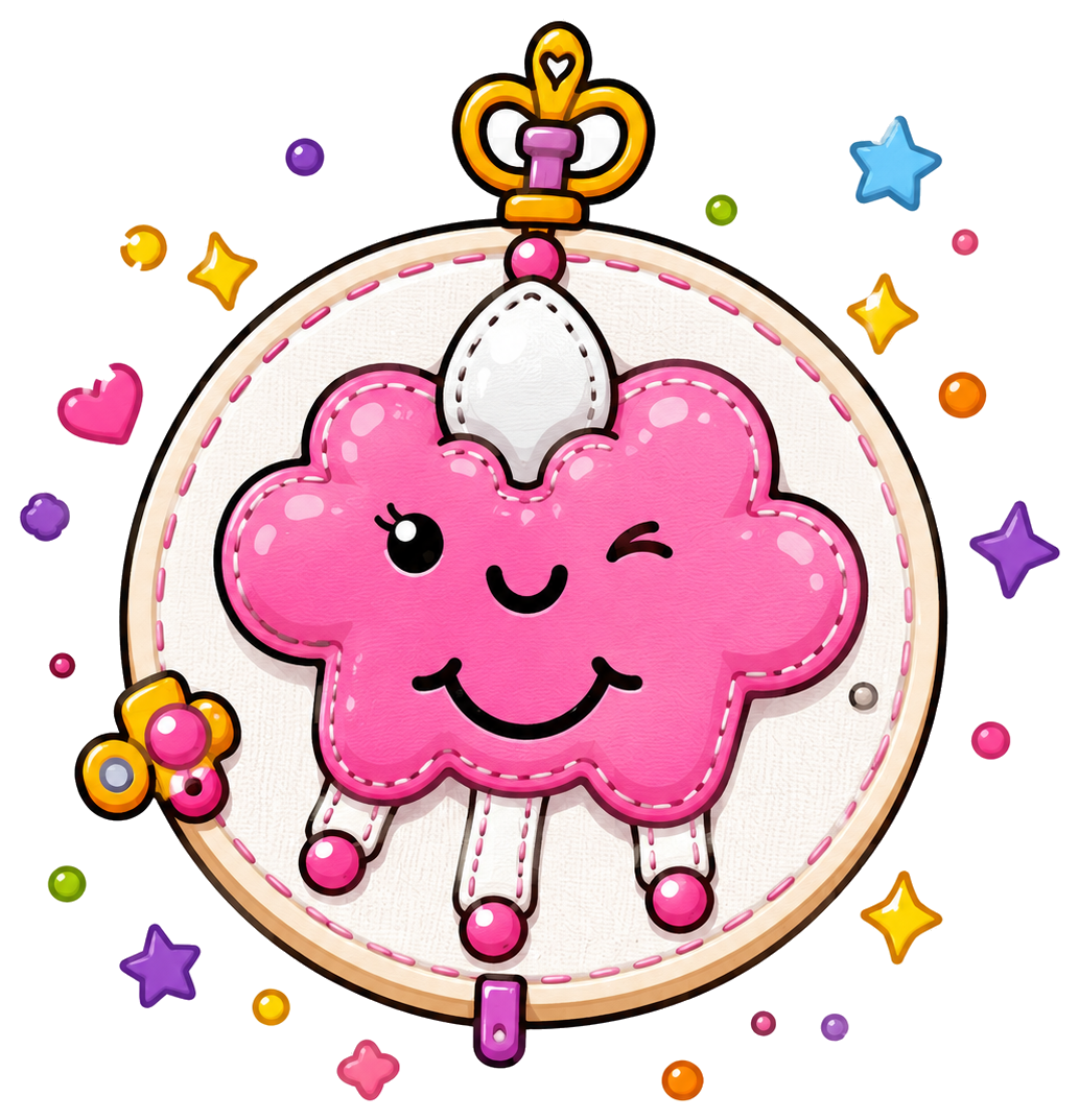 Cute embroidery hoop craft